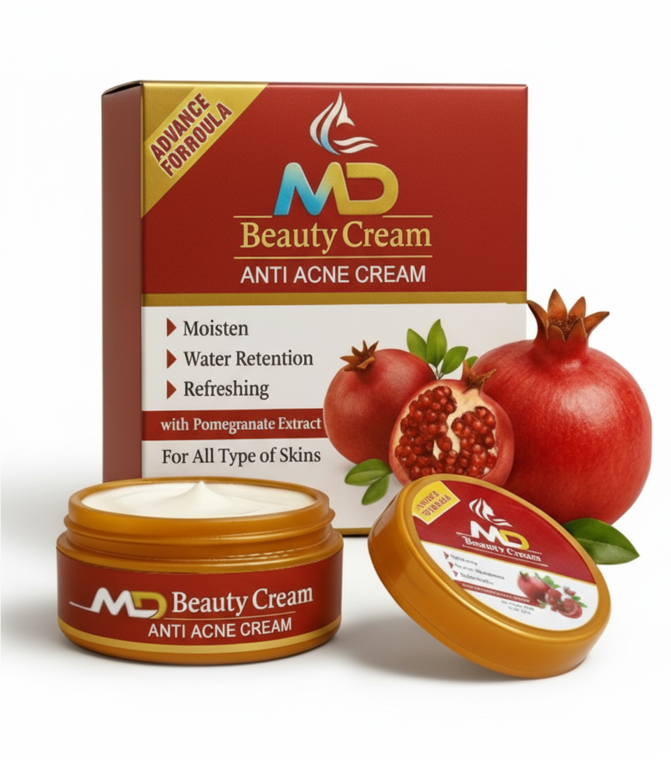 MD Beauty Cream For Face Acne & Whitening